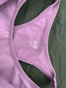 Lavender H&amp;M Sports Bra
