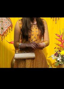 Vintage Golden Clutch
