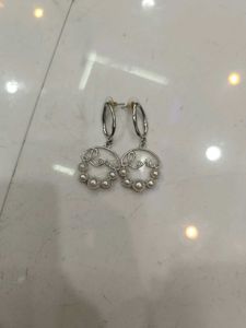 Love Pearl Drop Earrings