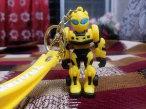 Bumblebee Transformer Keychain
