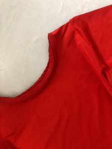 Red Crop Top