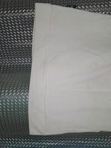 White Color Cut Sleeves Frnt Belt Design 99 Sale