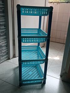 4 Shelf Multi Purpose Plastic Rack