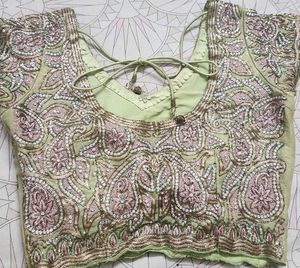 Heavy Embroidered Ethnic Blouse