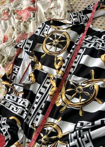 Nautical Print Shirt Dress