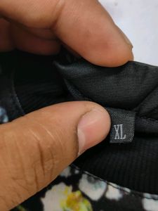 Givenchy Black Shark and Mermaid Print Cotton