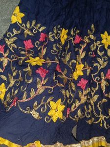 Yellow Embroidered Kurta