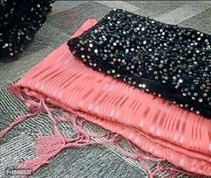 New In Net Saree with Blouse