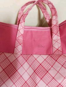 Pink Tote Bag