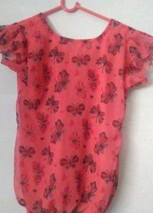 Butterfly Print Top🦋