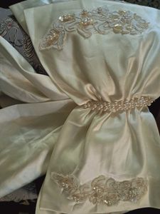 Bow White Tube Top