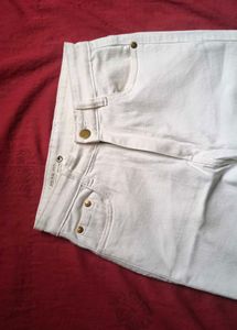 White Flared Jeans