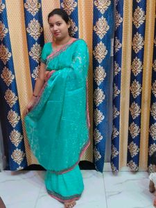 Beautiful Saree With Blouse