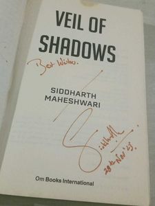 book:- Veil of shadows