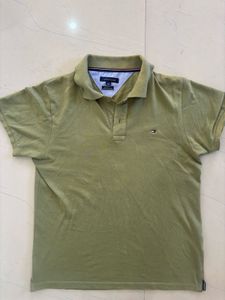 Tommy Hilfiger Olive Polo Shirt