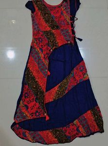 Patchwork Midi Dress