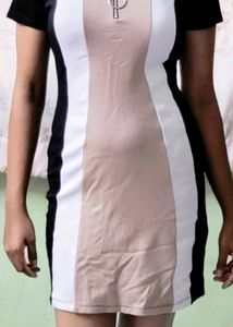 Colorblock Bodycon Dress
