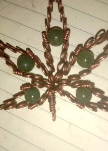Price Dropped Handman Hemp Leaf Locket😎