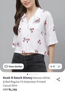 Mickey Mouse Printed Casual Shirt