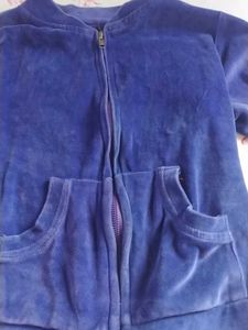 Purple Velvet Jacket