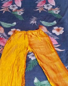 Yellow Golden Kaftan Set