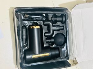 Massage Gun - Black &amp; Gold