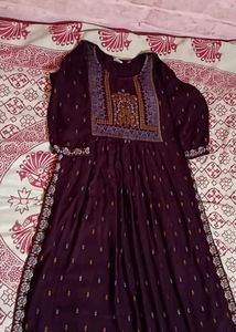 Rs - 279 Only Anarkari Frock Pack Of 3 😊