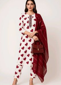 New Kurta , Pant Dupatta Set From Our Boutique