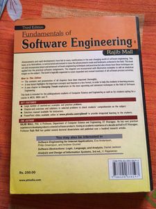 Fundamentals of Software Engineering