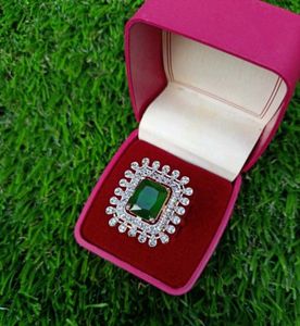 Sparkling Silver Ring