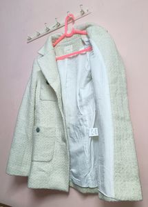 Beautiful White Colour Coat