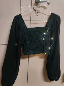 Crochet Lace Crop Top