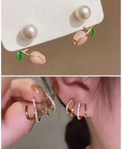Pearl &amp; Crystal Ear Cuff Set