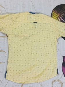 Cute Yellow Boys Shirt