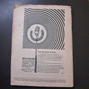 1966 Vintage BHAVAN&#39;s JOURNEL Magazine