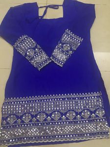 Blue Sharara Set (L)