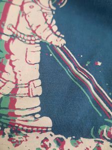 Colt Astronaut On Moon Casual Tshirt Unisex