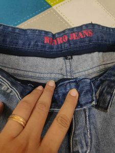 Distressed Denim Jeans