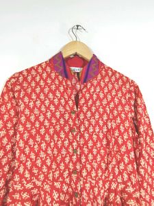 Red Printed Kurta Set (Women&#39;s)