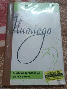 Flamingo Class XII Textbook With Support Material