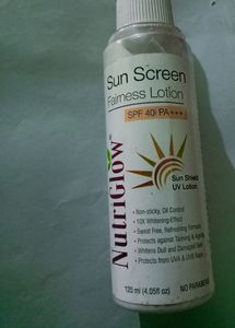 Nutriglow Sunscreen With SPF40 PA+++