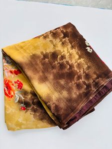 Beautiful Saree In Combo