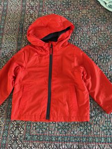 Red Hooded Jacket