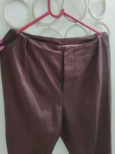 Brown Casual Pants