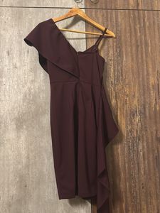 Maroon Party Dress