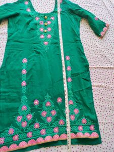 Green Kurta For Women