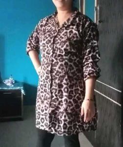 Leopard Print Tunic