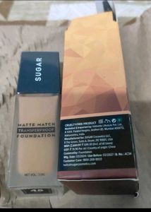 Sugar Matte Match Foundation brand new