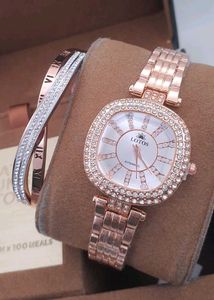 Premium New Lotus Women&#39;s Watch &amp; Bracelet