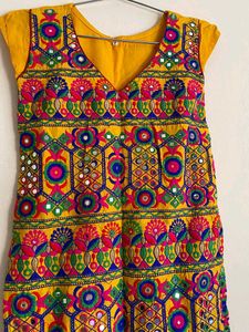 Colorful Embroidered Indian Kurti